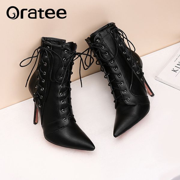 plus size ankle boots for women platform high heels female lace up shoes woman buckle short boot casual ladies footwear, Black
plus size ankle boots for women platform high heels female lace up shoes woman buckle short boot casual ladies footwear, Black