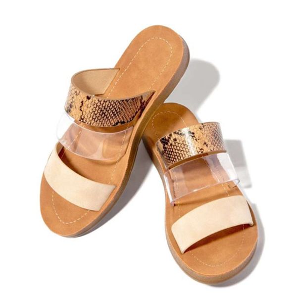 women slippers 2020 new serpentine double layer flat ladies beach shoes outdoor travel shoes women fashion slider plus size 43, Black 
women slippers 2020 new serpentine double layer flat ladies beach shoes outdoor travel shoes women fashion slider plus size 43, Black