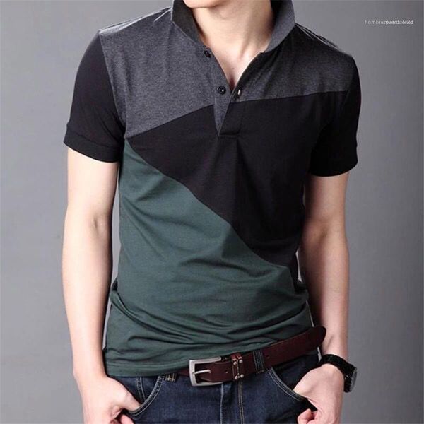 summer homme sports clothes stitching color mens designer t shirt fashion lapel mens casual t shirt, White;black
summer homme sports clothes stitching color mens designer t shirt fashion lapel mens casual t shirt, White;black