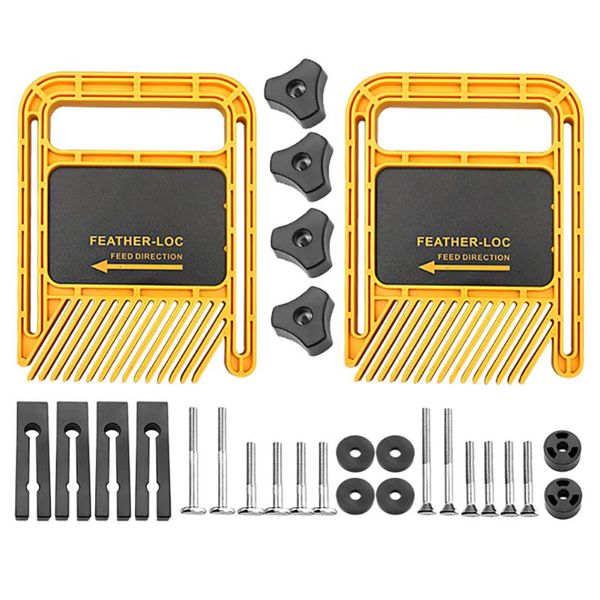 multi-fuction feather loc board set woodworking engraving machine double featherboards miter gauge slot woodwork diy accessories
multi-fuction feather loc board set woodworking engraving machine double featherboards miter gauge slot woodwork diy accessories