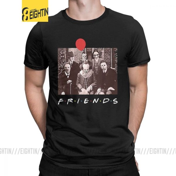 team horror characters friends t-shirts men cotton t shirt psychodynamics scary creepy halloween short sleeve tee shirt
team horror characters friends t-shirts men cotton t shirt psychodynamics scary creepy halloween short sleeve tee shirt
