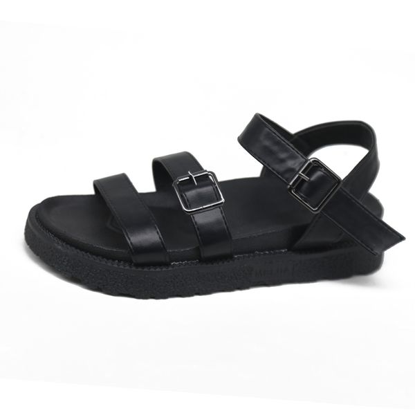 elegant summer flat sandals 2020 women's girls casual shoes beach open toe flat buckle shoes leather sandalias de mujer verano, Black
elegant summer flat sandals 2020 women's girls casual shoes beach open toe flat buckle shoes leather sandalias de mujer verano, Black