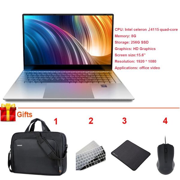 drop shipping 15.6 inch lap8gb 256gb intel celeron j4115 quad core window 10 notebook study office
drop shipping 15.6 inch lap8gb 256gb intel celeron j4115 quad core window 10 notebook study office