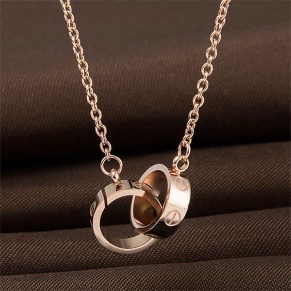designer jewelry love necklace plated 18k gold screw necklace with rose gold platinum for woman love gift 2 styles, Silver
designer jewelry love necklace plated 18k gold screw necklace with rose gold platinum for woman love gift 2 styles, Silver