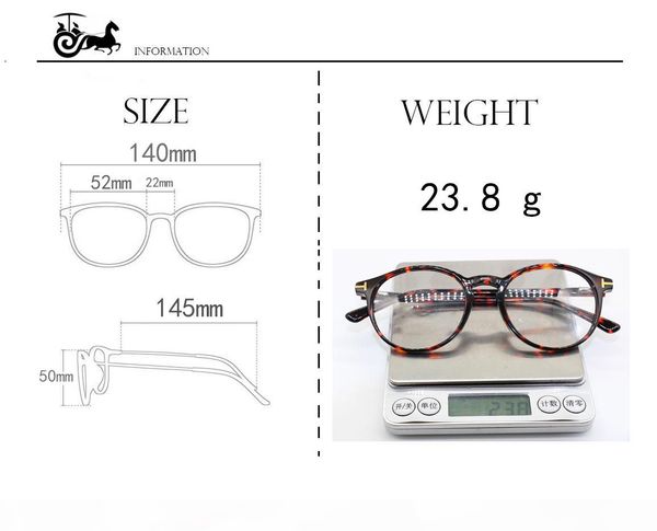 speiko round frames men & women tf5294 fashion acetate thin frame spectacle optical eyeglasses myopia eyeglass glasses original case, Silver
speiko round frames men & women tf5294 fashion acetate thin frame spectacle optical eyeglasses myopia eyeglass glasses original case, Silver
