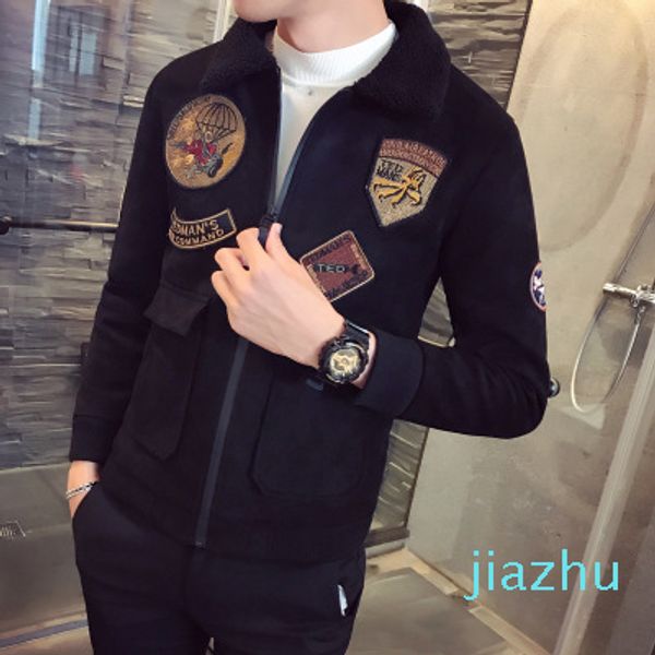 bomber jackets red mens pilot jackets mens jackets and coat mens fur collar erkek khaki winter slim fit deerskin parka velvet, Black;brown
bomber jackets red mens pilot jackets mens jackets and coat mens fur collar erkek khaki winter slim fit deerskin parka velvet, Black;brown