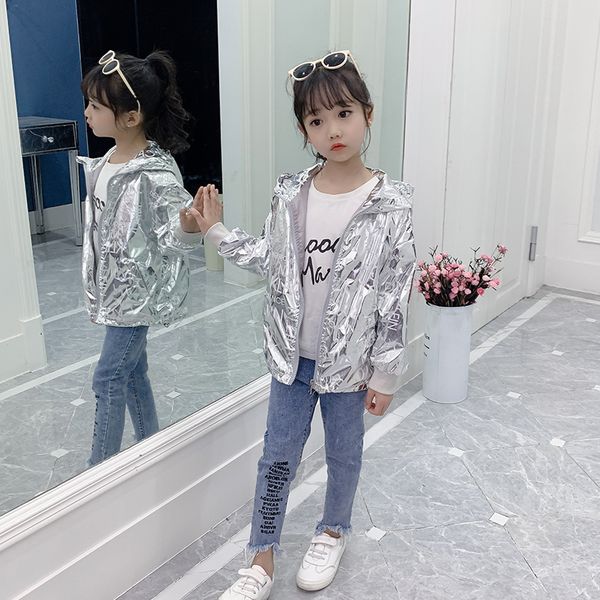 ins baby girl shiny windbreaker coat 3-13 years old spring and autumn hooded letter children clothing kids clothes for girl, Blue;gray
ins baby girl shiny windbreaker coat 3-13 years old spring and autumn hooded letter children clothing kids clothes for girl, Blue;gray