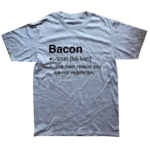 summer style bacon definition t shirts men short sleeve cotton funny chemistry science t-shirt camisetas
summer style bacon definition t shirts men short sleeve cotton funny chemistry science t-shirt camisetas