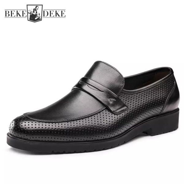 summer business leisure genuine leather shoes mens british black dress shoe hollow out breathable slip-on cowhide derby shoes
summer business leisure genuine leather shoes mens british black dress shoe hollow out breathable slip-on cowhide derby shoes