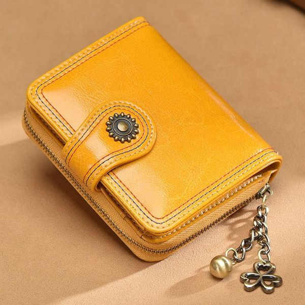 leather short wallet ladies new korean high-grade folding cowhide small coin purse student fashion multi-card yellow wallet gift 350
leather short wallet ladies new korean high-grade folding cowhide small coin purse student fashion multi-card yellow wallet gift 350