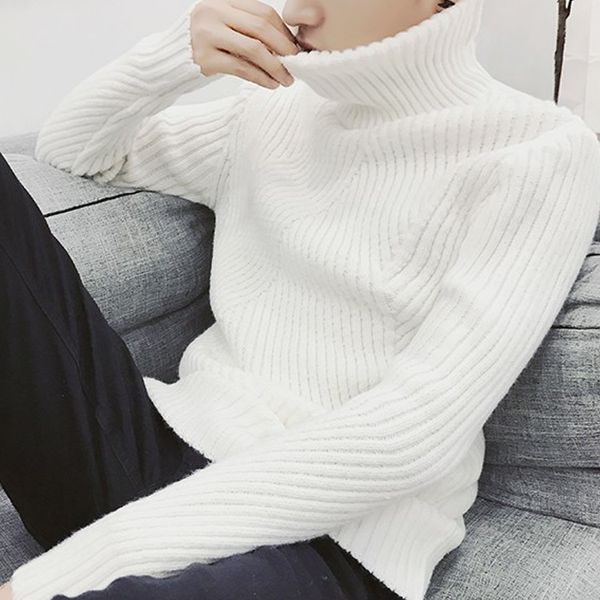 men's sweaters in the winter of 2021 head youth mao yinan downneck, White;black
men's sweaters in the winter of 2021 head youth mao yinan downneck, White;black