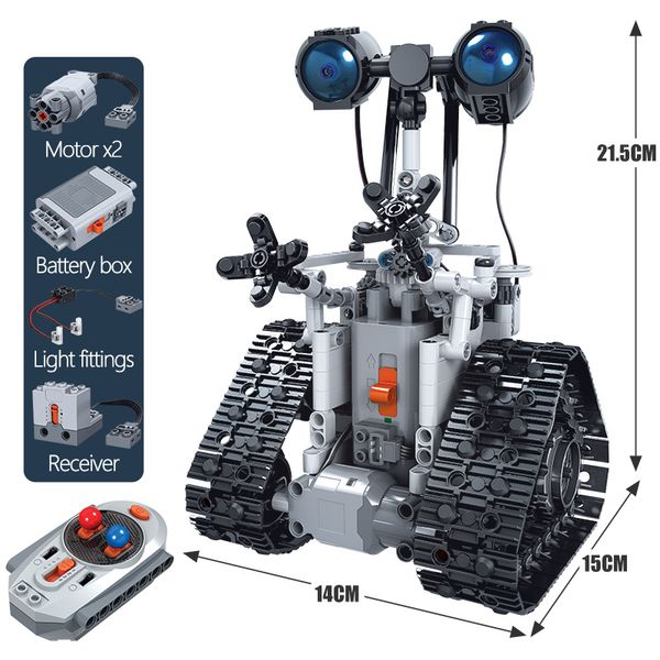 kid toys block toy rc robot electric building blocks technic remote control intelligent robot bricks toys for children
kid toys block toy rc robot electric building blocks technic remote control intelligent robot bricks toys for children