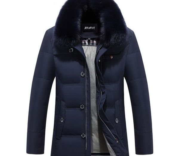 winter jacket men parka 2020 white duck down jacket men thick casual coat pure fur collar warm down plus size, Black
winter jacket men parka 2020 white duck down jacket men thick casual coat pure fur collar warm down plus size, Black