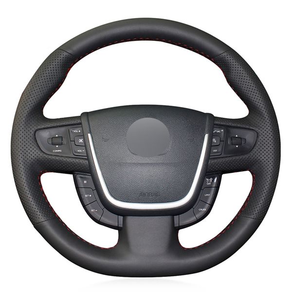 black pu faux leather diy hand-stitched car steering wheel cover for peugeot 508 2011-2018 508 sw 2011-2018
black pu faux leather diy hand-stitched car steering wheel cover for peugeot 508 2011-2018 508 sw 2011-2018