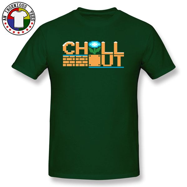 chill out pure cotton t-shirts sleeved customized printing t shirt men's round collar normal t-shirts dark green clothes
chill out pure cotton t-shirts sleeved customized printing t shirt men's round collar normal t-shirts dark green clothes