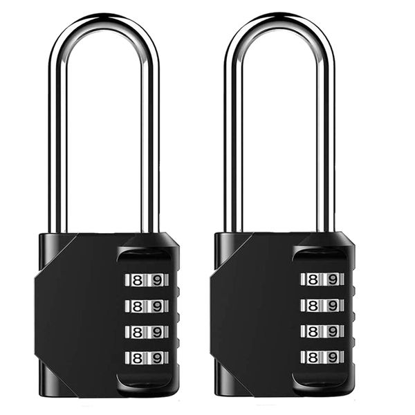 smart lock 2x zinc alloy 4-digit code locks anti-theft padlocks long beam weatherproof and self-recovery
smart lock 2x zinc alloy 4-digit code locks anti-theft padlocks long beam weatherproof and self-recovery