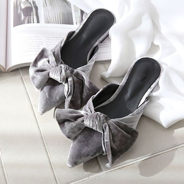 kmeioo spring new brand shoes woman pointed toe flats bowtie mule sandals shallow mule slipper casual mules, Black
kmeioo spring new brand shoes woman pointed toe flats bowtie mule sandals shallow mule slipper casual mules, Black