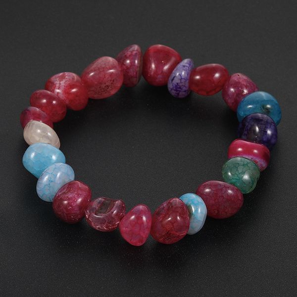 irregular natural stone beads bracelet stretchy rope colorful purple beaded bracelets for women accessories yoga jewelry, Black
irregular natural stone beads bracelet stretchy rope colorful purple beaded bracelets for women accessories yoga jewelry, Black