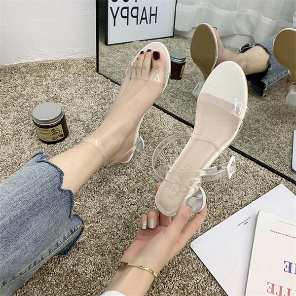 2020 fashion shoes woman summer transparent sandals ankle high heels block party open toe shoes woman pvc sandals for, Black
2020 fashion shoes woman summer transparent sandals ankle high heels block party open toe shoes woman pvc sandals for, Black