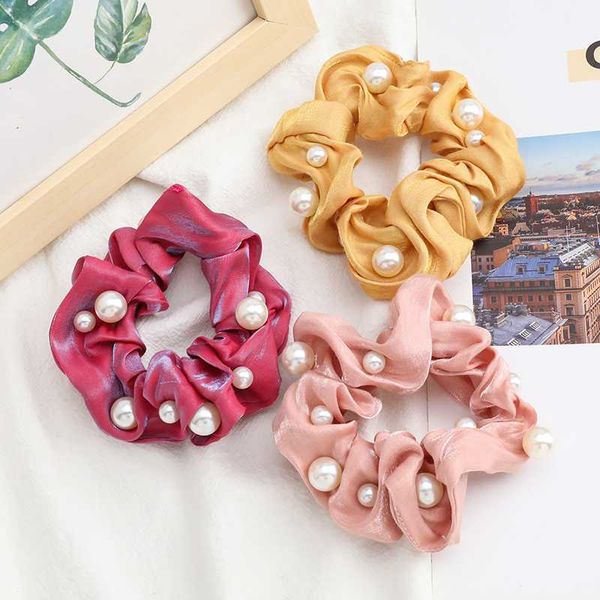 hair accessories fashion pearl satin scrunchies for girls solid elastic bands women large intestine ties ropes
hair accessories fashion pearl satin scrunchies for girls solid elastic bands women large intestine ties ropes
