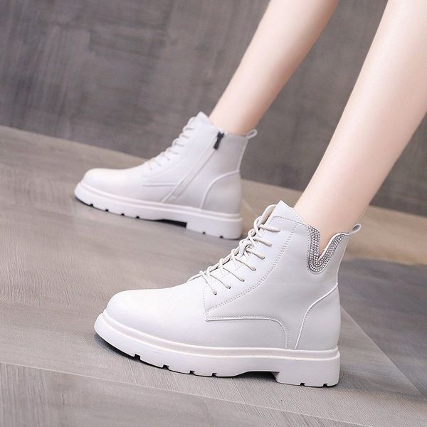 brand women's shoes lace up boots flat heel platform round toe summer booties boots-women fashion autumn lolita rock med, Black
brand women's shoes lace up boots flat heel platform round toe summer booties boots-women fashion autumn lolita rock med, Black