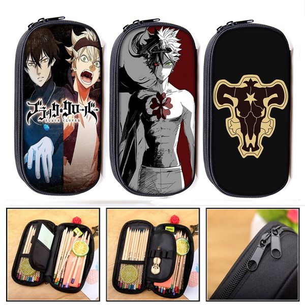 black clover anime manga cosmetic cases pencil bag boys school case pencil box stationary bags
black clover anime manga cosmetic cases pencil bag boys school case pencil box stationary bags