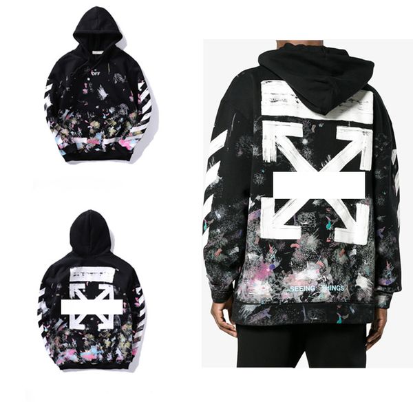 designer hoodie off hoodie white mens luxury hoodies autumn and winter splashing fireworks starry stripe print sweater sale, Black
designer hoodie off hoodie white mens luxury hoodies autumn and winter splashing fireworks starry stripe print sweater sale, Black