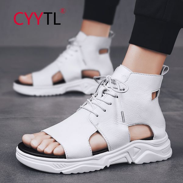 cyytl fashion high-men summer sandals lace-up open toe shoes highten soft sneakers outdoor walking breathable meskie buty, Black
cyytl fashion high-men summer sandals lace-up open toe shoes highten soft sneakers outdoor walking breathable meskie buty, Black