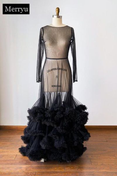black long sleeves tulle maternity dress p take ps pgraphy props maternity pgraphy tulle dress, White;black