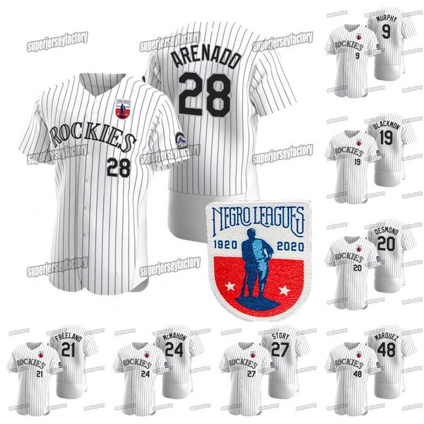 28 nolan arenado negro leagues jersey charlie blackmon trevor story scott obergbase daniel murphy jon gray and mcmahon baseball jerseys, Blue;black
28 nolan arenado negro leagues jersey charlie blackmon trevor story scott obergbase daniel murphy jon gray and mcmahon baseball jerseys, Blue;black