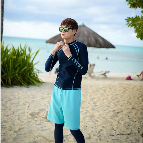 3 piece set men's rash guards long sleeve zipper rashguard upf 50+ swim shirt leggings sun uv athletic & bottoms swimsuit
3 piece set men's rash guards long sleeve zipper rashguard upf 50+ swim shirt leggings sun uv athletic & bottoms swimsuit