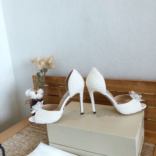 2020 summer sandals pearl crystal genuine leather soloes ankle strap high-heeled sandals party catwalk stiletto heel sandals, Black 
2020 summer sandals pearl crystal genuine leather soloes ankle strap high-heeled sandals party catwalk stiletto heel sandals, Black