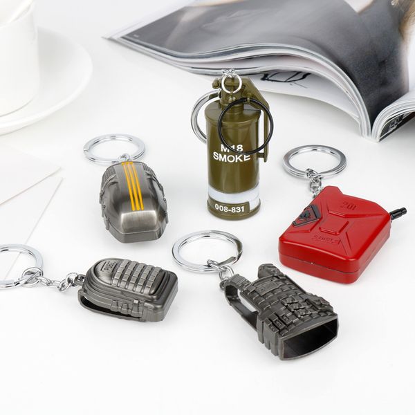 pubg keychain paragliders package level 3 packages armour smoke shell fuel keyring exquisite key chain ring gift, Silver
pubg keychain paragliders package level 3 packages armour smoke shell fuel keyring exquisite key chain ring gift, Silver