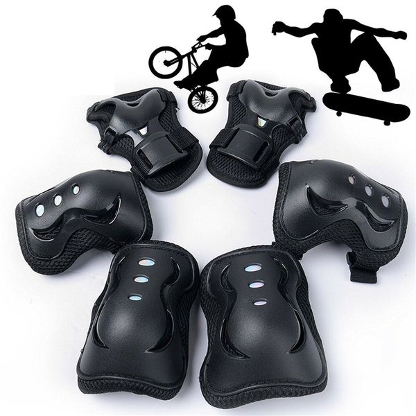 elbow & knee pads outdoor sport skating protective gear sets 6pcs bike cycling skateboard kid, Black;gray
elbow & knee pads outdoor sport skating protective gear sets 6pcs bike cycling skateboard kid, Black;gray