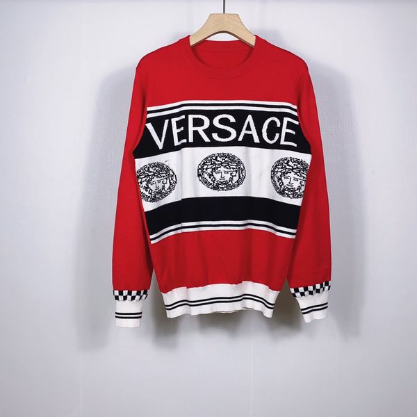 men's stylist jacket women sweater fashion brand pullover casual comfort crew neck sweater multicolor european size s~3xxl 174, Black
men's stylist jacket women sweater fashion brand pullover casual comfort crew neck sweater multicolor european size s~3xxl 174, Black