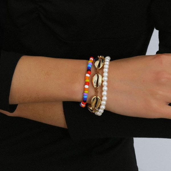 2020 summer sea shell pearl bracelets hand jewelry womens mens bohemian beach colorful rice beads handmade bracelets for girls, Black
2020 summer sea shell pearl bracelets hand jewelry womens mens bohemian beach colorful rice beads handmade bracelets for girls, Black