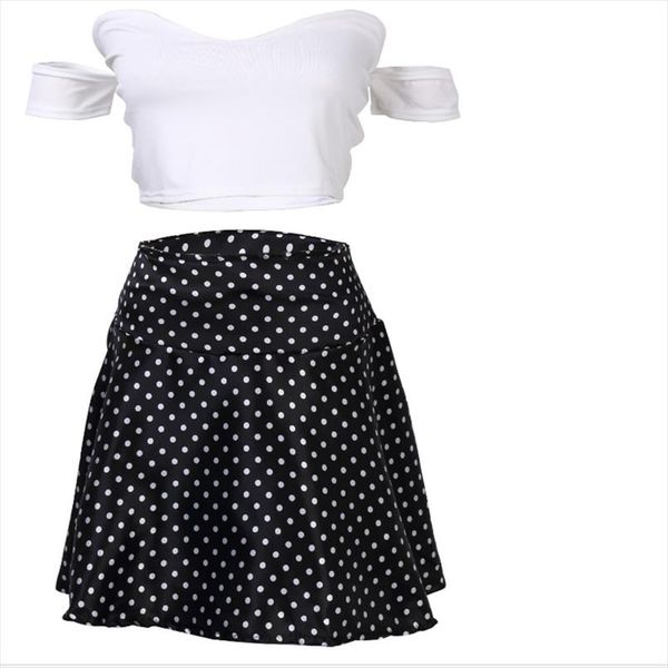 2017 women sets 2pcs solid short sleeve dot short skirts uk seller women short sleeve bodycon casual party, Gray
2017 women sets 2pcs solid short sleeve dot short skirts uk seller women short sleeve bodycon casual party, Gray