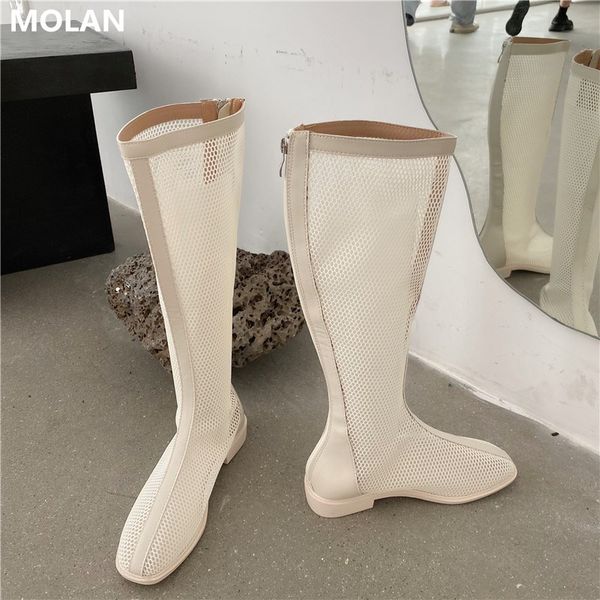 plus size 35-41 air mesh molan brand design 2020 autumn korean fashion breatheable thigh high boots for women party casual, Black
plus size 35-41 air mesh molan brand design 2020 autumn korean fashion breatheable thigh high boots for women party casual, Black