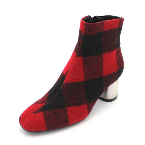 women high-heeled boots female thick with the new metal stretch boots socks with grid cloth fashion warm comfortable # 39, Black
women high-heeled boots female thick with the new metal stretch boots socks with grid cloth fashion warm comfortable # 39, Black