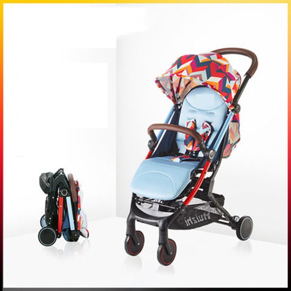 child four-wheeled trolley lightweight folding can be on the plane absorption high landscape quality cloth baby stroller
child four-wheeled trolley lightweight folding can be on the plane absorption high landscape quality cloth baby stroller