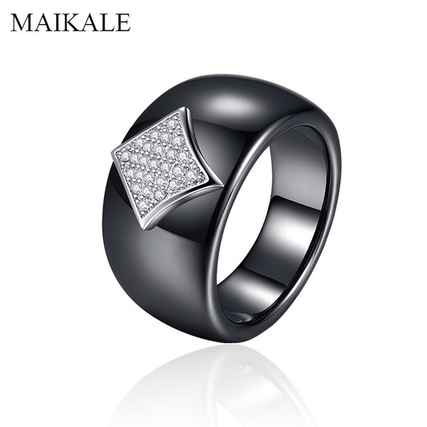 cluster rings maikale fashion white black ceramic unique design zirconia cz wild wide for women elegant jewelry girls gifts, Golden;silver
cluster rings maikale fashion white black ceramic unique design zirconia cz wild wide for women elegant jewelry girls gifts, Golden;silver