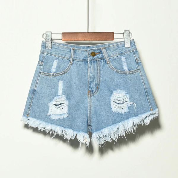 women's hem ripped pants denim jean shorts mid rise jeans body enhancing shorts for summer and spring, White;black
women's hem ripped pants denim jean shorts mid rise jeans body enhancing shorts for summer and spring, White;black