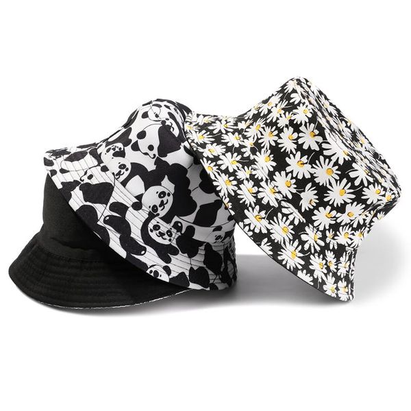 double-sided bucket hat new fashion daisies sunflower sun hat women men outdoor sunscreen casual cotton cap zebra pattern foldab, Blue;gray
double-sided bucket hat new fashion daisies sunflower sun hat women men outdoor sunscreen casual cotton cap zebra pattern foldab, Blue;gray