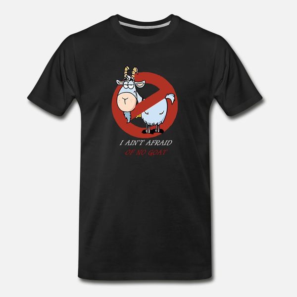 goat t shirt men create tee shirt s-xxxl cool cute funny spring standard shirt