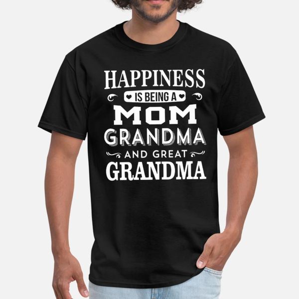 happiness is being a mom grandma and great grandma t shirt men design 100% cotton s-xxxl natural fit funny summer normal shirt
happiness is being a mom grandma and great grandma t shirt men design 100% cotton s-xxxl natural fit funny summer normal shirt