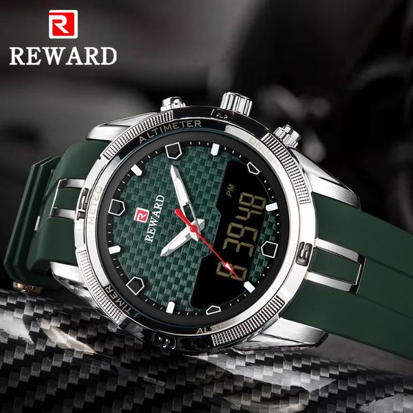 reward new arrival men dual display watch silicone fashion watches waterproof shockproof man sport wristwatch relogio masculino, Slivery;brown
reward new arrival men dual display watch silicone fashion watches waterproof shockproof man sport wristwatch relogio masculino, Slivery;brown
