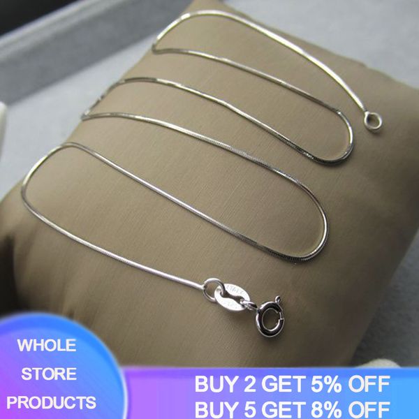 yanhui 100% original 925 silver necklaces women jewelry accessories round snake chain silver 925 necklace waterproof never fade
yanhui 100% original 925 silver necklaces women jewelry accessories round snake chain silver 925 necklace waterproof never fade