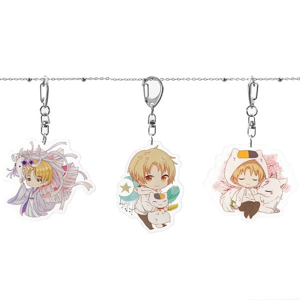 natsume yuujinchou keychain charms acrylic womans key chain cartoon men pendant key ring girls anime holder jewelry llaveros, Silver
natsume yuujinchou keychain charms acrylic womans key chain cartoon men pendant key ring girls anime holder jewelry llaveros, Silver
