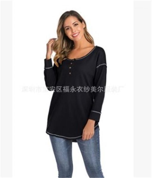 buttons fashion female clothing womens designer patchwork sweaters spring and autumn long sleeve o neck pullover casual apparel with, White;black
buttons fashion female clothing womens designer patchwork sweaters spring and autumn long sleeve o neck pullover casual apparel with, White;black