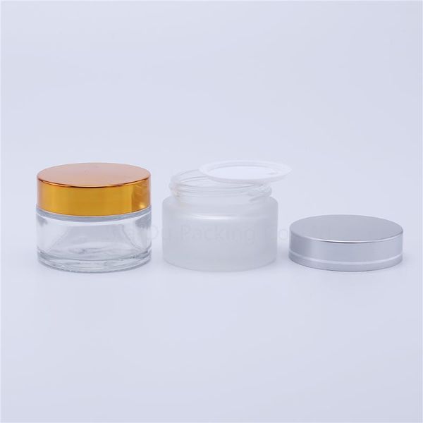 storage bottles & jars 100pcs 30g glass cream cosmetic packaging with lid plastic caps inner liners round empty small
storage bottles & jars 100pcs 30g glass cream cosmetic packaging with lid plastic caps inner liners round empty small